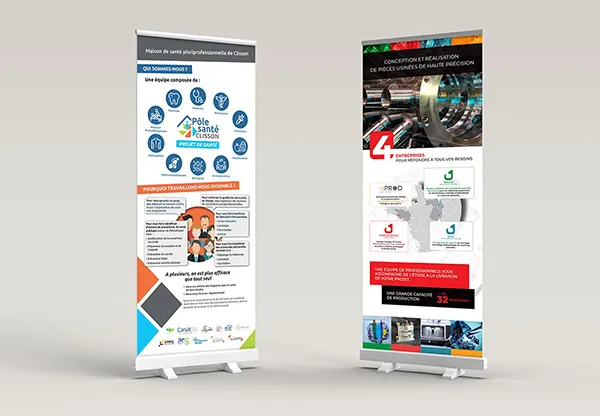 Roll-up et kakémonos